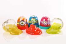 EcoToys City Antistresini Slime masė su blizgučiais 