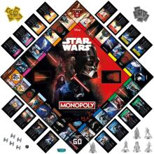 Monopoly Star Wars Art.149103 Žaidimas „Monopolis: Žvaigždžių karai“ (Anglų kalba)