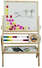 3Toysm Desk Art.149214 Medinė dvipusė piešimo lenta 90cm