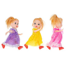 Dollhouse Dolls Set 3 pcs 10 cm