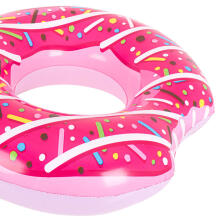 Ikonka Art.KX5003 BESTWAY 36118 "Donut" 107 cm rožinis plaukimo ratas