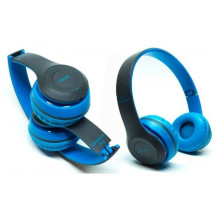 Bezvadu “Bluetooth” austiņas, zilas