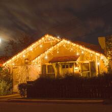 Christmas light garland 500 LED icicles CL0517