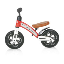 Lorelli Balance Bike SCOUT Art.10410010004 RED Bērnu skrējritenis ar metālisko rāmi