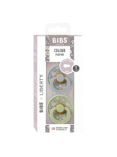 Bibs Liberty Colour Round – Capel Sage Mix Art.150190 Soothers 0-6 m, 100% natural