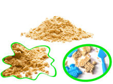 Bebe Basic Kinetic Super Sand Art.KX9568_5 Kinetic sand 1kg in bag natural beige
