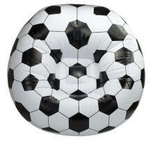Ikonka Art.KX7628 Pripučiama futbolo kėdė 90x90cm