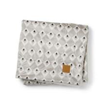 Elodie Details Pearl Velvet antklodė Art.265487 Pioneer Spirit Greige vaikų pledas
