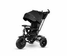 Bebe Basic Premium Air 6 in1  Art.150416 Black  Vaikiškas triratis su rankena ir stogeliu