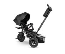 Bebe Basic Premium Air 6 in1  Art.150416 Black  Vaikiškas triratis su rankena ir stogeliu