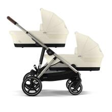 Cybex Carrycot Gazelle S Art.102346 Navy Blue Manheteno pilki vežimėliai