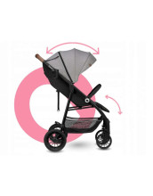 Lionelo Zoey  Art.150628 Grey Stone Baby stroller