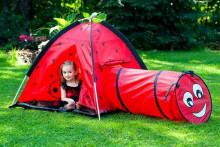BabyMix Tent Ladybug Art.46224 Bērnu telts ar tuneli