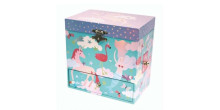 Floss&Rock Zuja Art.43P6386 Musical Jewellery Box with 3 Drawers - Fantasy