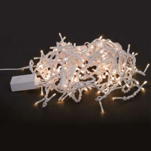 100 LED ziemassvētku virtene "Lāstekas", 3,2m., silta gaisma