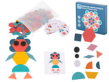 Ikonka Art.KX5367 Medinė Montessori dėlionė 180el.