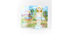 Floss&Rock Zuja Art.36P2683 Магнитная игра одевалка кукла Эльзу