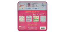 Floss&Rock Zuja Art.40P3563 Magnetic Fun & Games - Rainbow Fairy 4 in 1