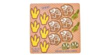 Floss&Rock Zuja Art.40P3564 Magnetic Fun & Games - Dinosaur 4 in 1