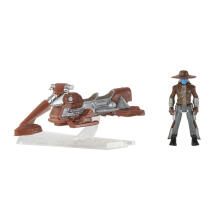 STAR WARS MICRO GALAXY Transporto priemonė su figūrėle uždaroje pakuotėje, W3