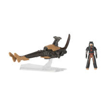 STAR WARS MICRO GALAXY Transporto priemonė su figūrėle uždaroje pakuotėje, W3