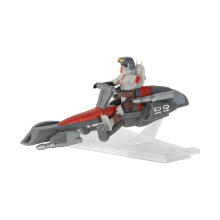 STAR WARS MICRO GALAXY Transporto priemonė su figūrėle uždaroje pakuotėje, W3