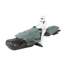 STAR WARS MICRO GALAXY Transporto priemonė su figūrėle uždaroje pakuotėje, W3
