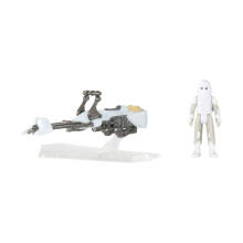 STAR WARS MICRO GALAXY Transporto priemonė su figūrėle uždaroje pakuotėje, W3