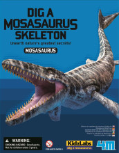 4M craft kit Dig a Mosasaurus skeleton