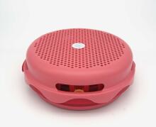 COMPACTOYS Kibirėlis su smėlio žaislais, raudonas