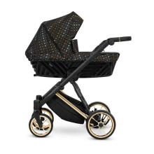 Kunert Ivento Premium Art.IVE-02 Black Style Baby stroller 2in1