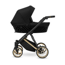 Kunert Ivento Premium Art.IVE-12 Deep Black Baby stroller 2in1