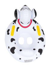 Ikonka Art.KX6789 Inflatable mattress pontoon wheel for children dalmatian