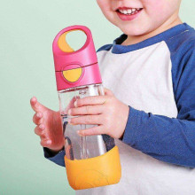 B.Box Drink Bottle Art.BB00443 Lemon Sherbet Детский поильник с силиконовой трубочкой с 9+ мес,450 мл