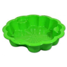 3toysm Art. 69482 Sandpit Big daisy green with cover Песочница с покрытием