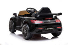 Lean Toys  Mercedes GTR Art.25076 Black  Vaikiškas elektromobilis su papildomu nuotolinio valdymo pulteliu