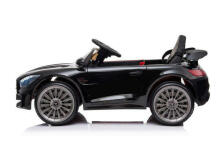 Lean Toys  Mercedes GTR Art.25076 Black  Vaikiškas elektromobilis su papildomu nuotolinio valdymo pulteliu