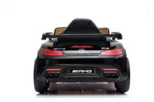 Lean Toys  Mercedes GTR Art.25076 Black  Vaikiškas elektromobilis su papildomu nuotolinio valdymo pulteliu