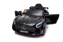 Lean Toys  Mercedes GTR Art.25076 Black  Vaikiškas elektromobilis su papildomu nuotolinio valdymo pulteliu