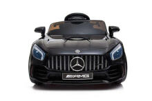Lean Toys  Mercedes GTR Art.25076 Black  Vaikiškas elektromobilis su papildomu nuotolinio valdymo pulteliu
