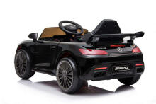 Lean Toys  Mercedes GTR Art.25076 Black  Vaikiškas elektromobilis su papildomu nuotolinio valdymo pulteliu