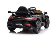 Lean Toys  Mercedes GTR Art.25076 Black  Vaikiškas elektromobilis su papildomu nuotolinio valdymo pulteliu