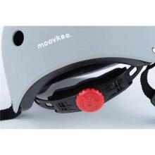 Moovkee Helmet Art.152060 Black Sertificēta, regulējama ķivere bērniem  (48-55 cm)