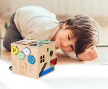 3toysm MONTESSORI  Natural small kube Art.KM3