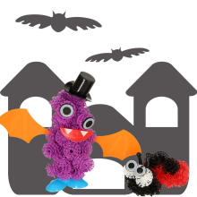 Ikonka Art.KX4864 Velcro blocks colourful creative balls 836el.