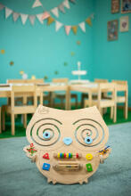 Beloved Boards Art.BBO003 Nordic Pink Owl