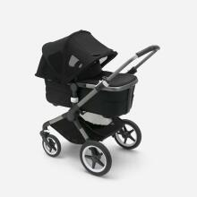 Bugaboo Fox/Cameleon3/Lynx breezy sun canopy v2 Art.152380 Deep Indigo Apsauga nuo saulės