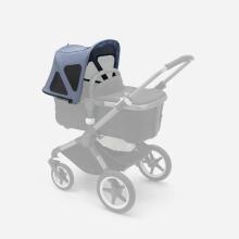 Bugaboo Fox/Cameleon3/Lynx breezy sun canopy v2 Art.152381 Dark Cherry Apsauga nuo saulės