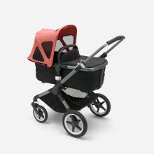 Bugaboo Fox/Cameleon3/Lynx breezy sun canopy Art.152392 Stormy Grey Apsauga nuo saulės