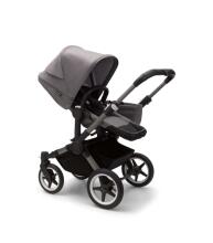 Bugaboo Donkey 6 Mono Сomplete Art.152421 Black Kūdikių universalus vežimėlio transformatorius